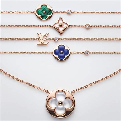 louis vuitton color blossom bracelet|Louis Vuitton necklace blooming.